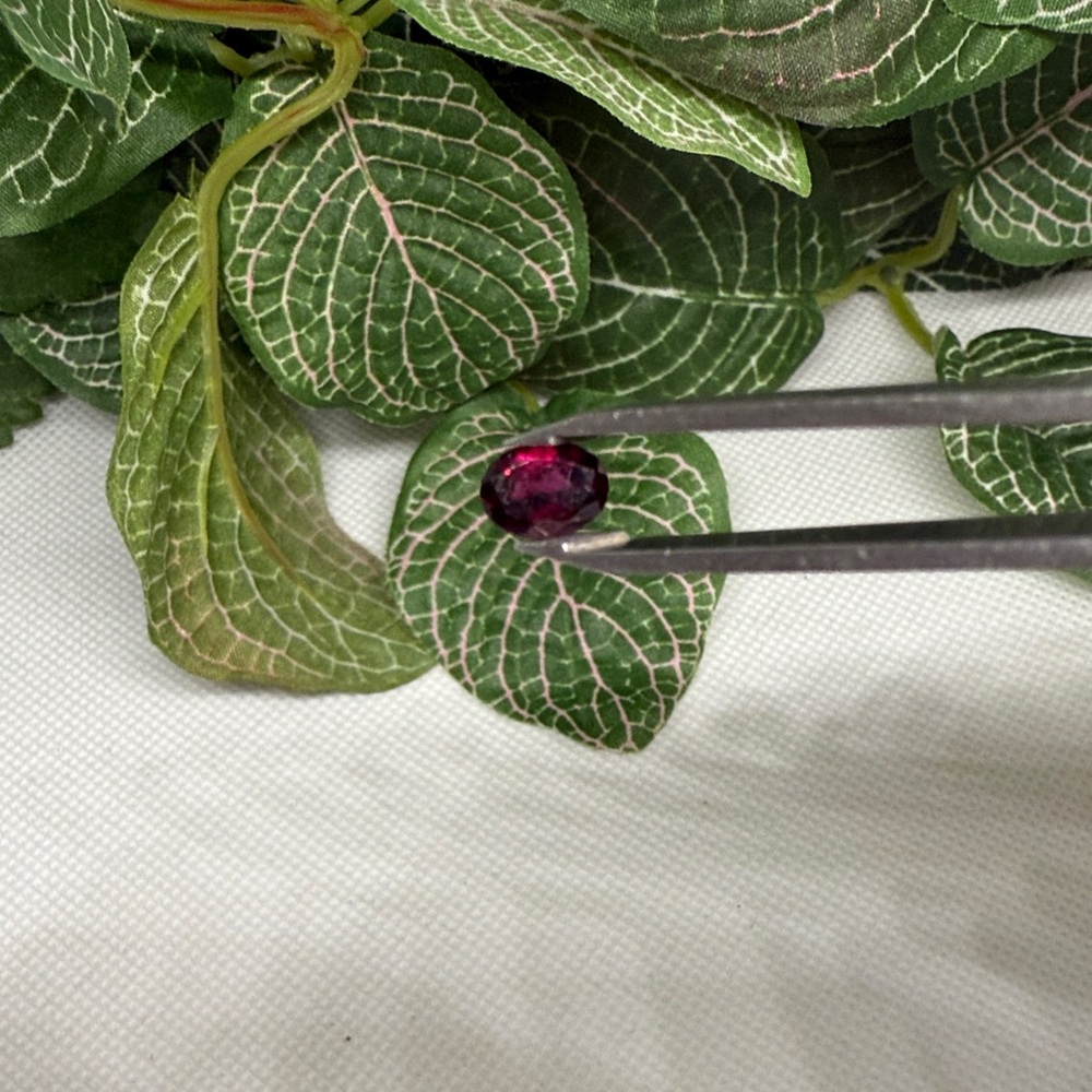 Oval Garnet